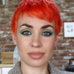 Teal+Peach Matte Eyeshadow