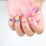 Nail Art Inspired By Holi
