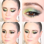 Shimmery Green Eyes