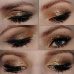 Glam With Some Gold Glitter