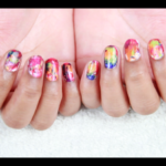 Nail Art Inspired By Holi