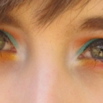 Rainbow Carnival Makeup