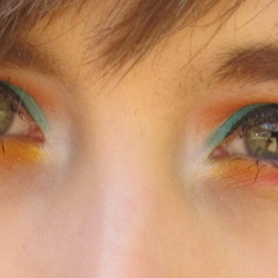 Rainbow Carnival Makeup