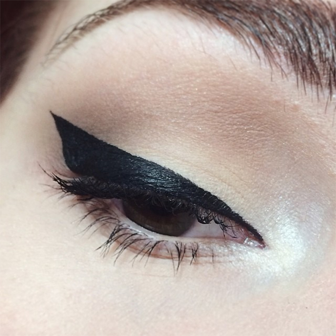 Matte Neutrals + Winged Liner