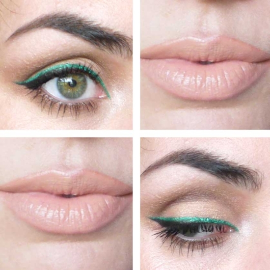 Emerald Green Eyeliner Love