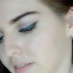 Black Sparkly Cat Eye