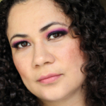 Purple and Hot Pink Smoky Eyes