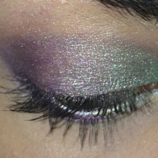 Mint and Lavender Colourful Eye