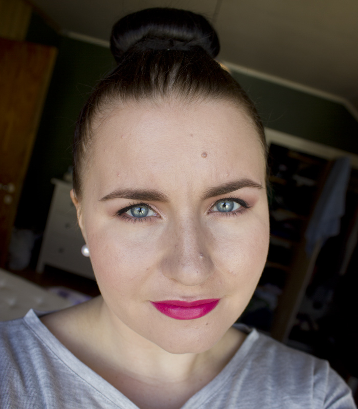 Pink Eyes, Cheeks and Lips