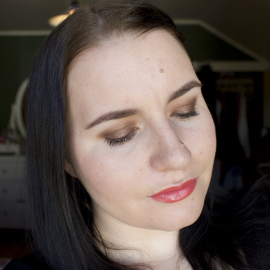 Bronze With a Bold Lip