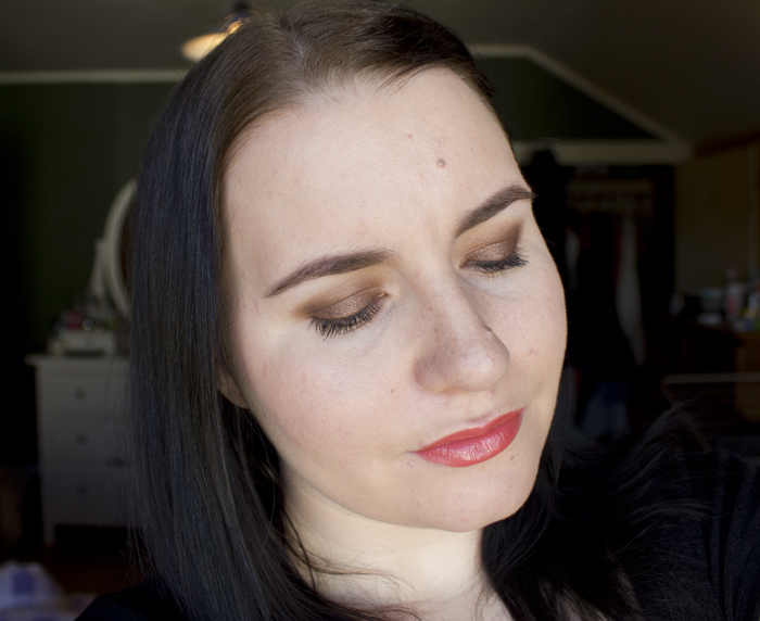 Bronze With a Bold Lip