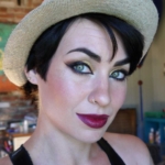 Dark Lips + Warm Eyes