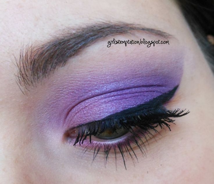 Valentines Day Make Up: Dramatic Purple