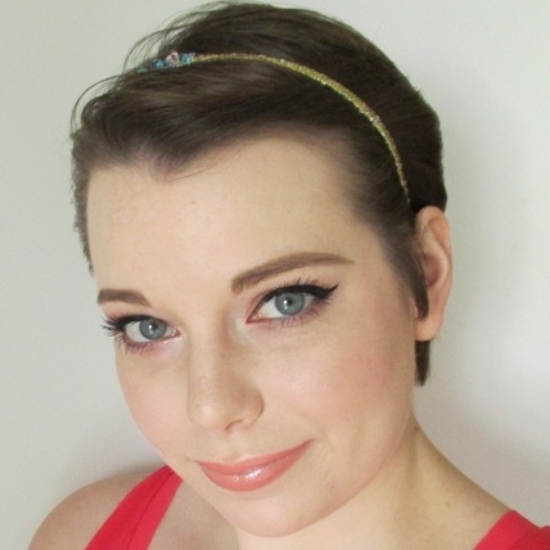 Rose Gold with Winged Liner