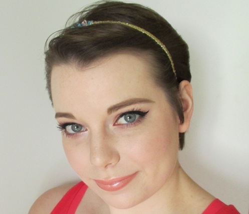 Rose Gold with Winged Liner
