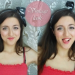Modern Vintage Make-up and Hair