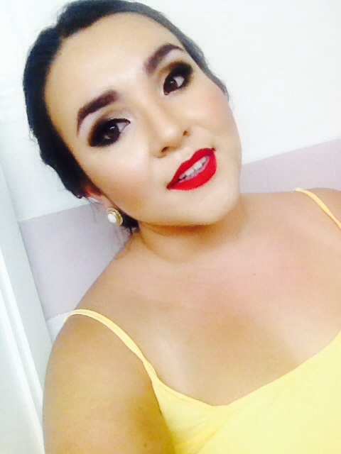 Breaking the Rules; Smoky Eyes With Red Lip