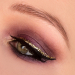 Purple With Glitter Wing