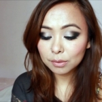 Black and Silver Smokey Eyes