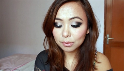 Black and Silver Smokey Eyes
