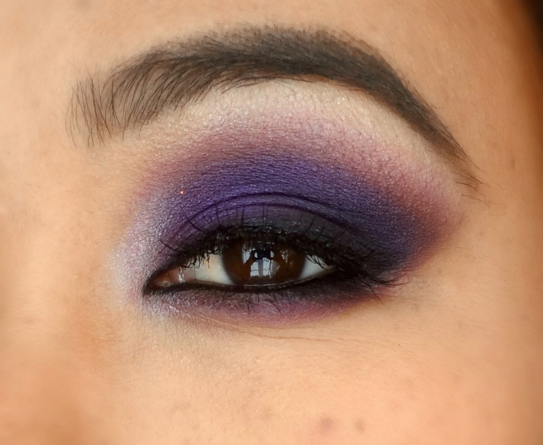 Purple Smokey Eyes