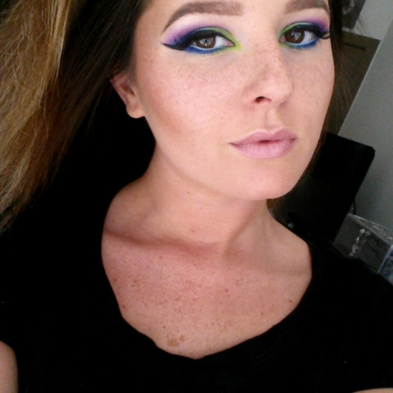 Peacock Smokey Eye