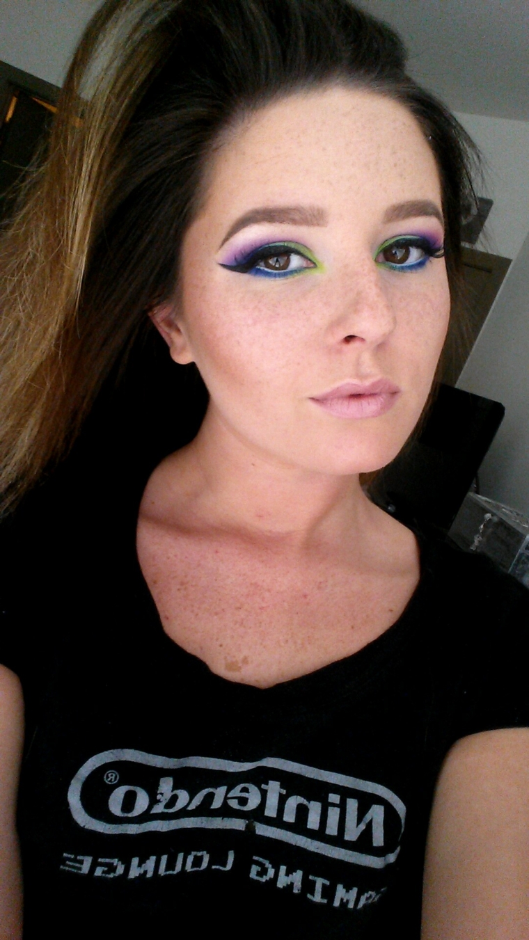 Peacock Smokey Eye