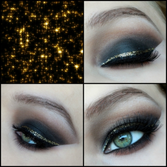 Glamorous Black Smokey Eye