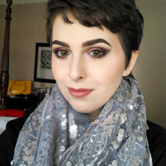 Warm Purple Smokey Eye