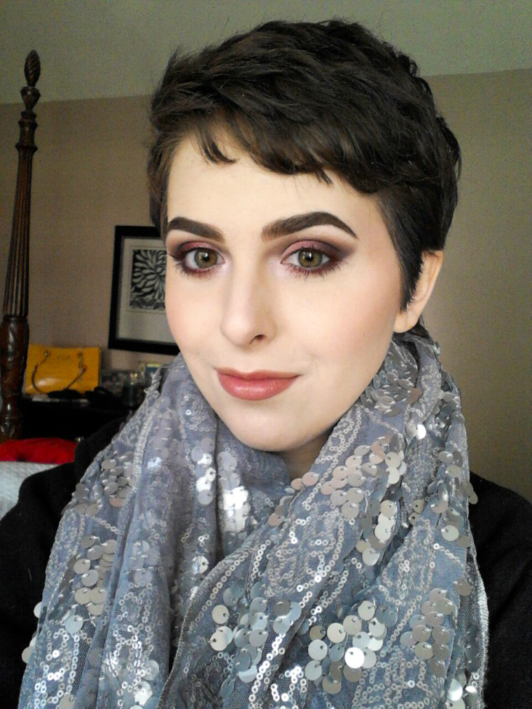 Warm Purple Smokey Eye