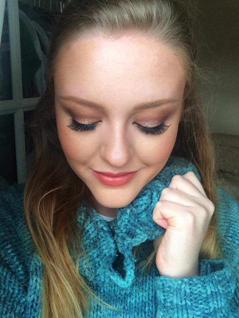 Warm Earth Tones & Foil Eyeshadow