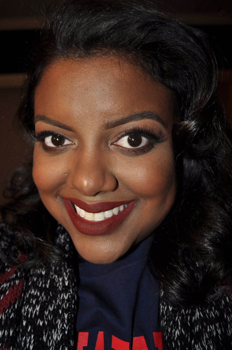 Smokey Eyes, Bold Brows, Dark Lips