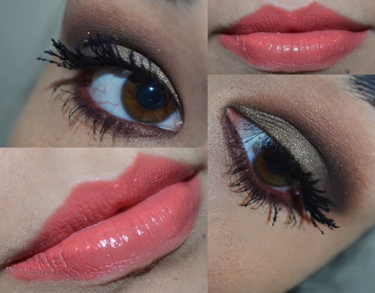 Gold and Coral