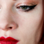 Rose Gold Metal Cat Eye