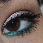 Pink Makeup with Green
