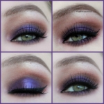 Purple/Brown Smokey Eye