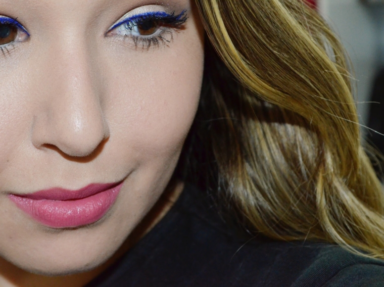 Designed Blue and Pink Lipstick