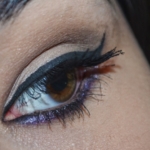 Simple Eyeliner With Pink Lipstick
