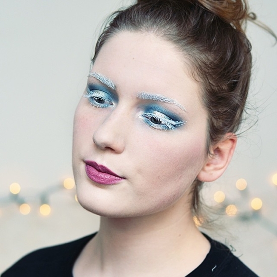 Frozen Makeup Look