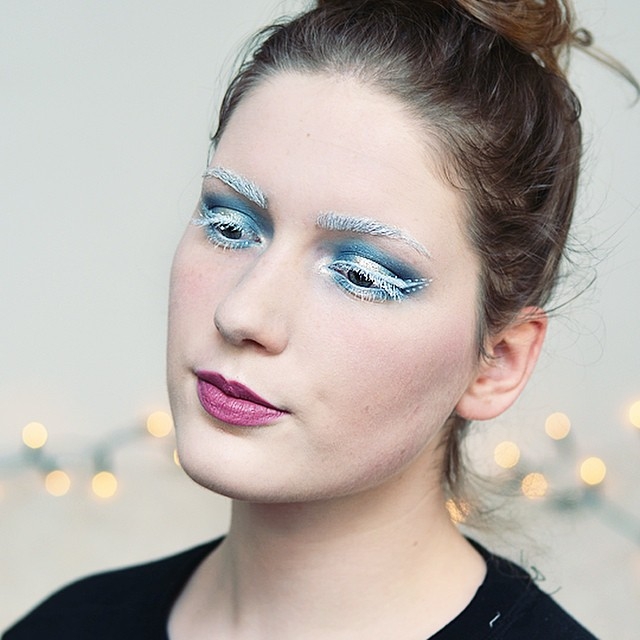 Frozen Makeup Look