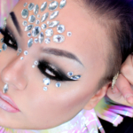 Rhinestone Glam Makeup