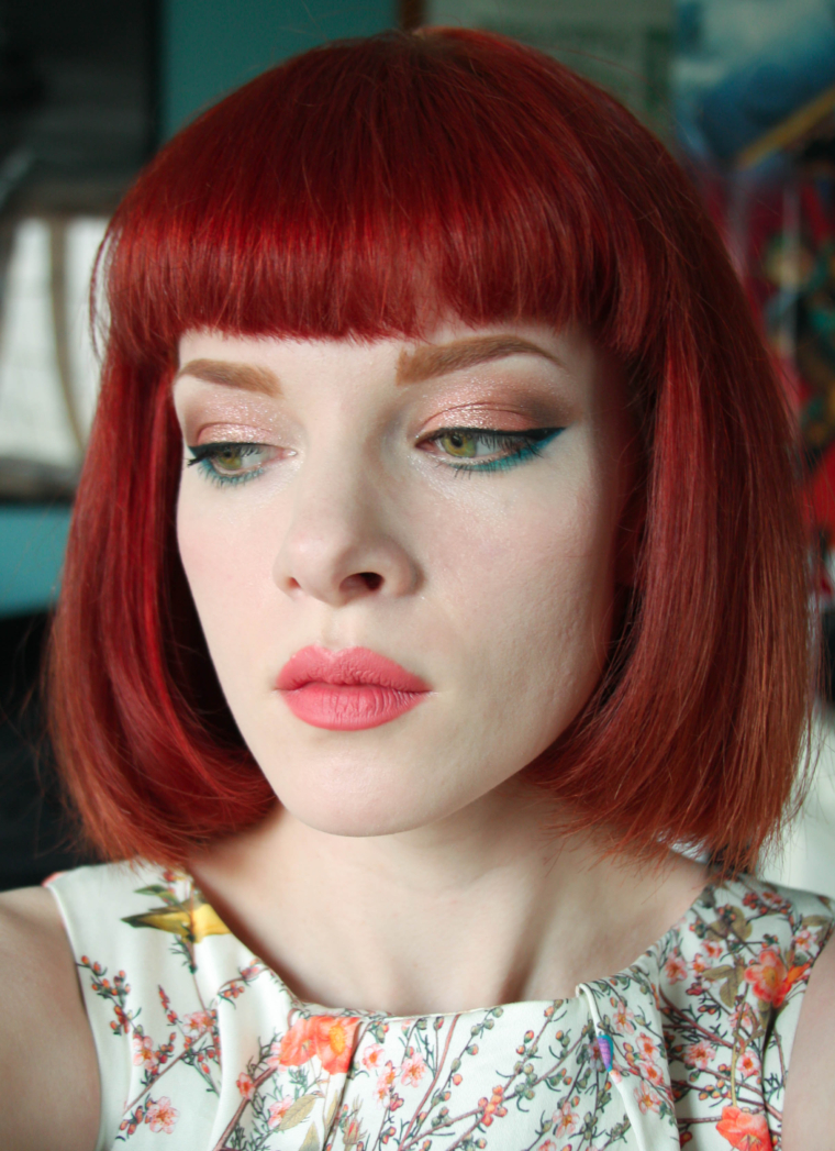 Peach & Teal