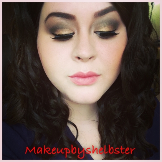 Gold & Bronze Smokey Eye