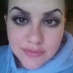 Purple Blown-out Halo Eye Look