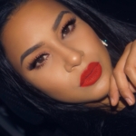 Red lip & Morphe 35O palette