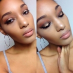 Warm Golden Halo Eye