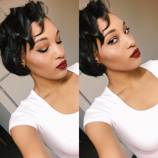 BRONZED AND VAMPY