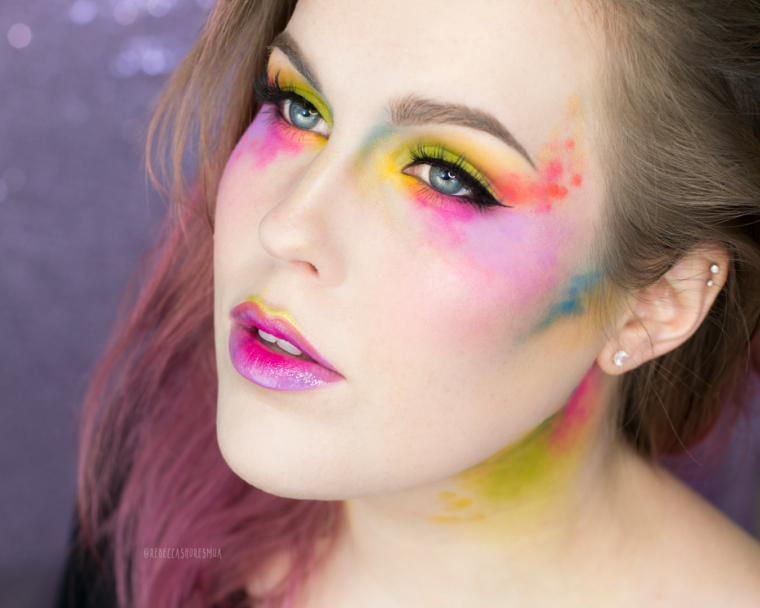 Colorful Radioactive Look
