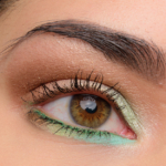 MAC Soft Serve Shadows with a Pop of Green