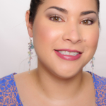 Warm, Neutral Eye with Purple Eyeliner